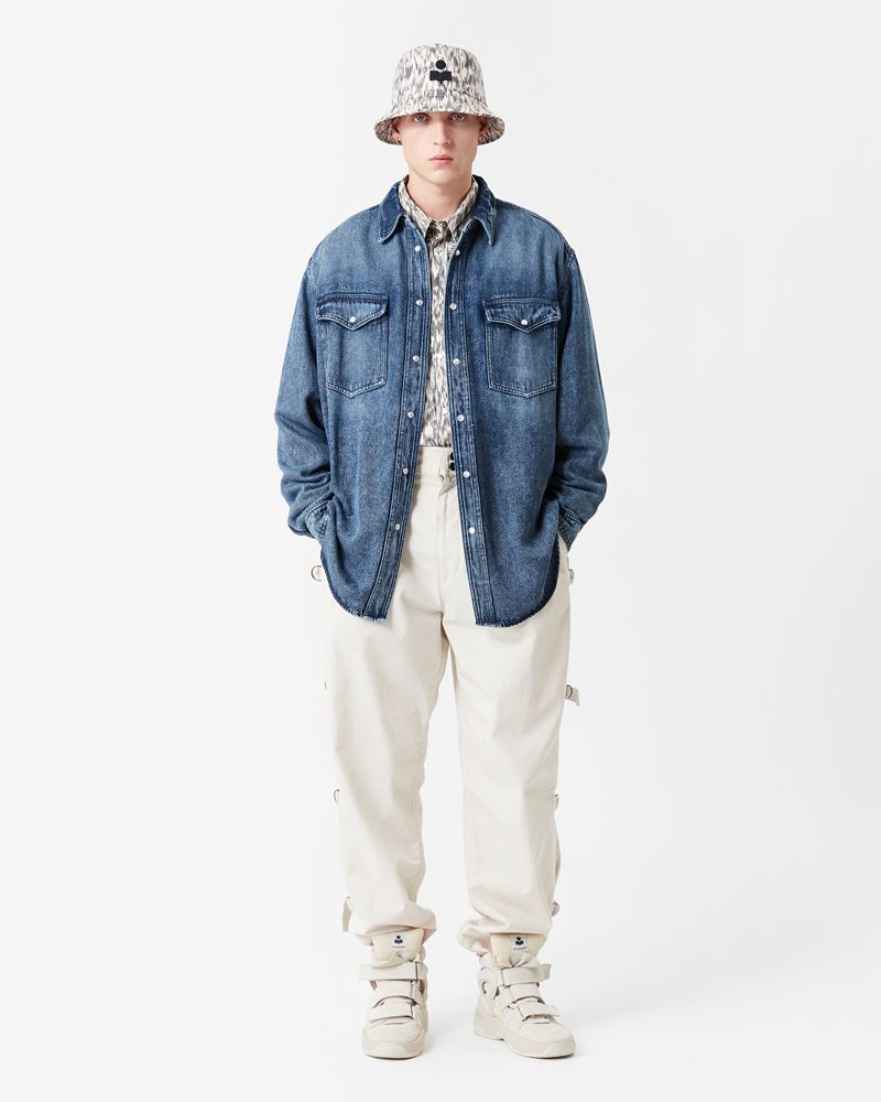 TAILLY FLUID DENIM SHIRT